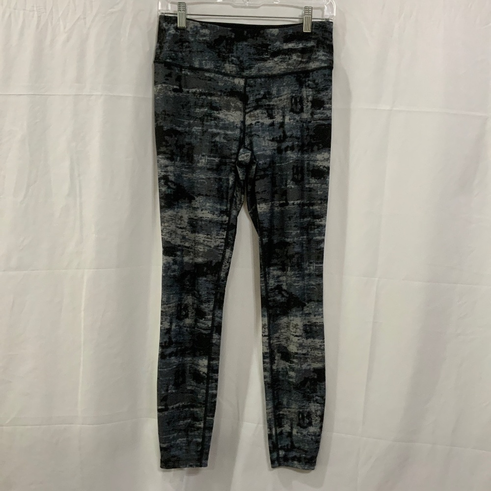 Eddie Bauer Travex Trail Leggings Black & Gray Women's Medium pre-owned